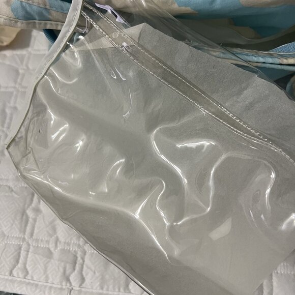 Nick & Nora Bag Clouds In A Blue Sky Weekender Tote w/Changing Pad RARE - Picture 10 of 15